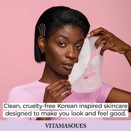 Vitamasques Korean Face Mask Set, 7-Pack Juicy Collection - Product Imagery