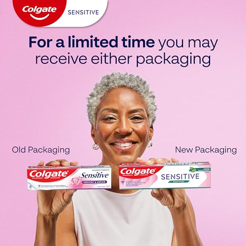 Colgate Sensitive Enamel Health Toothpaste for Sensitive Teeth, - Product Imagery