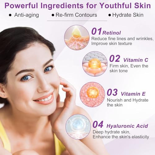 Skin Care Set, 5-Piece Retinol Set, Gentle Hydrate, Smooth & - Product Imagery
