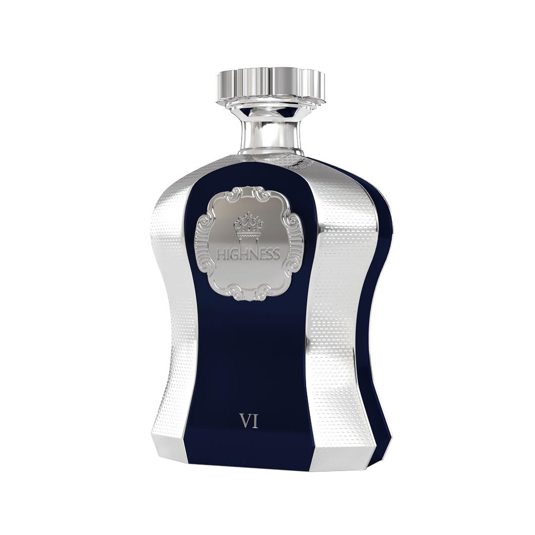 Afnan Highness Blue Luxury Unisex Eau De Parfum, 3.4 Fl. Oz – close-up detail