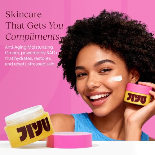 JIYU NAD+ Hydrating Face Moisturizer – Korean Anti-Aging Cream - Product Imagery