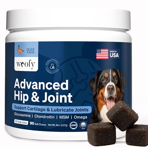 Woofy Advanced Strength Hip & Joint Health Supplement for Dogs - - Product Imagery