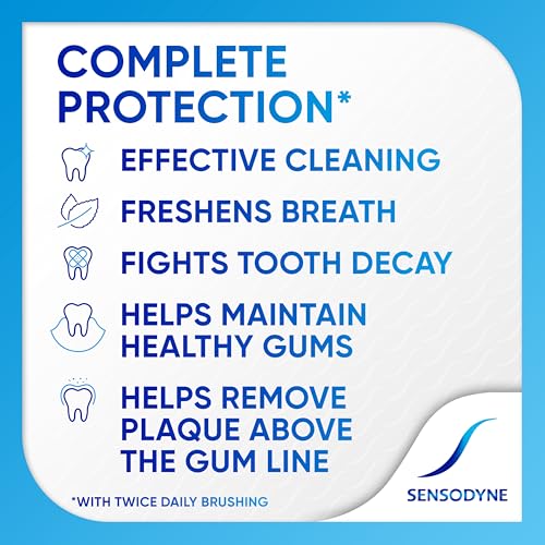 Sensodyne Complete Protection Extra Fresh Toothpaste, 3.4 oz - Product Imagery