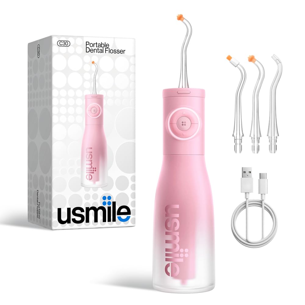 usmile C30 Cordless Water Flosser 300ml Tank 5 Modes IPX7 - usmile Official Imagery - 1