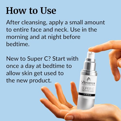 Vibriance Super C Vitamin C Serum for Mature Skin, 1 fl oz - Product Imagery