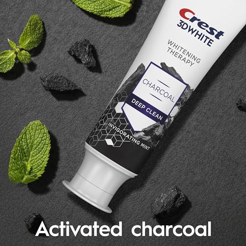 Crest 3D White Whitening Therapy Charcoal Deep Clean - Product Imagery