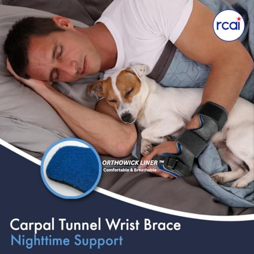 Wrist Brace for Carpal Tunnel Relief, Arthritis, Tendonitis, & - Product Imagery