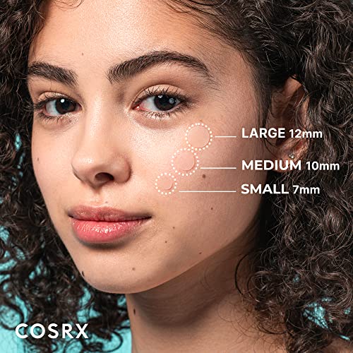 COSRX Acne Pimple Patches Absorbing Hydrocolloid Spot, 3 Size - Product Imagery