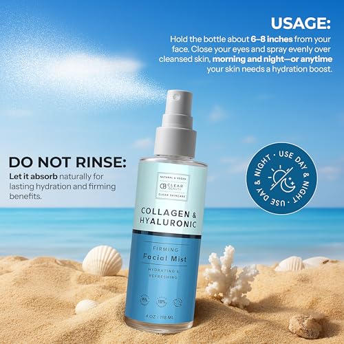 Hyaluronic Acid & Collagen Hydrating Facial Mist, Dermatologist - Product Imagery