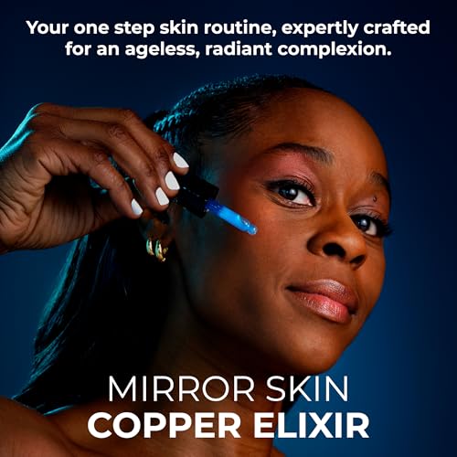 Copper Peptides Face Serum, 1.25% GHK-Cu & EGF Glow Complex - Product Imagery