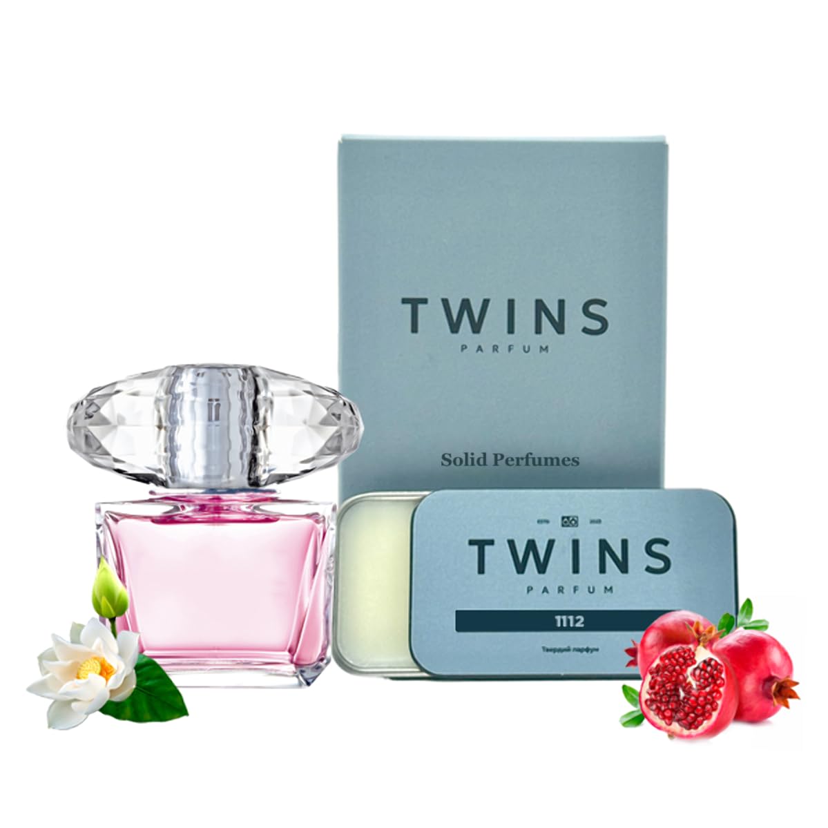 TWINS PARFUM No.11133 | Impression of Noa | Women's Solid Perfume | 053.4 Oz / 15 gr – alternate angle