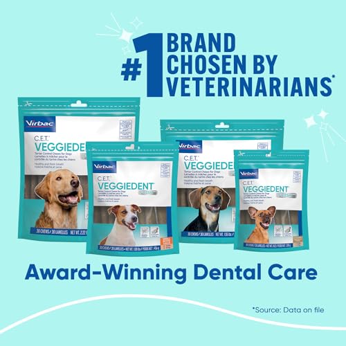C.E.T. Veggiedent Fr3sh Plaque and Tartar Control Chews for - Product Imagery