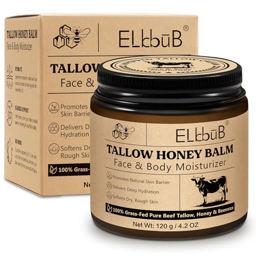 ELBBUB Whipped Tallow Cream for Face & Body - 100% Grass-Fed - Product Imagery