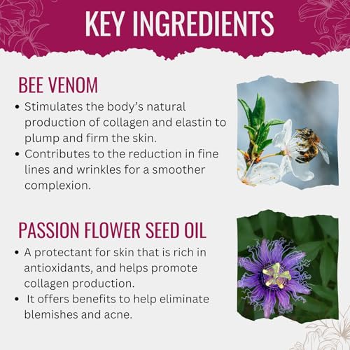 Manuka Lane, Bee Venom Face Mask, with Natural Honey, Vitamin E, - Product Imagery