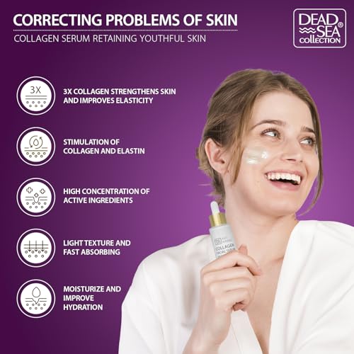 Dead Sea Collection Serum for Face with 3X Collagen, Dead Sea - Product Imagery