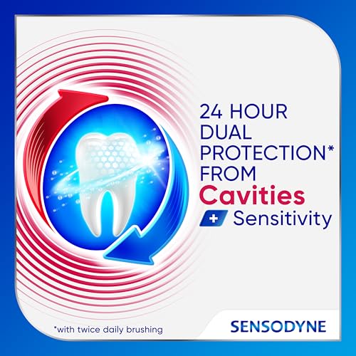 Sensodyne Cavity + Sensitivity Toothpaste, 2.7 oz - Product Imagery