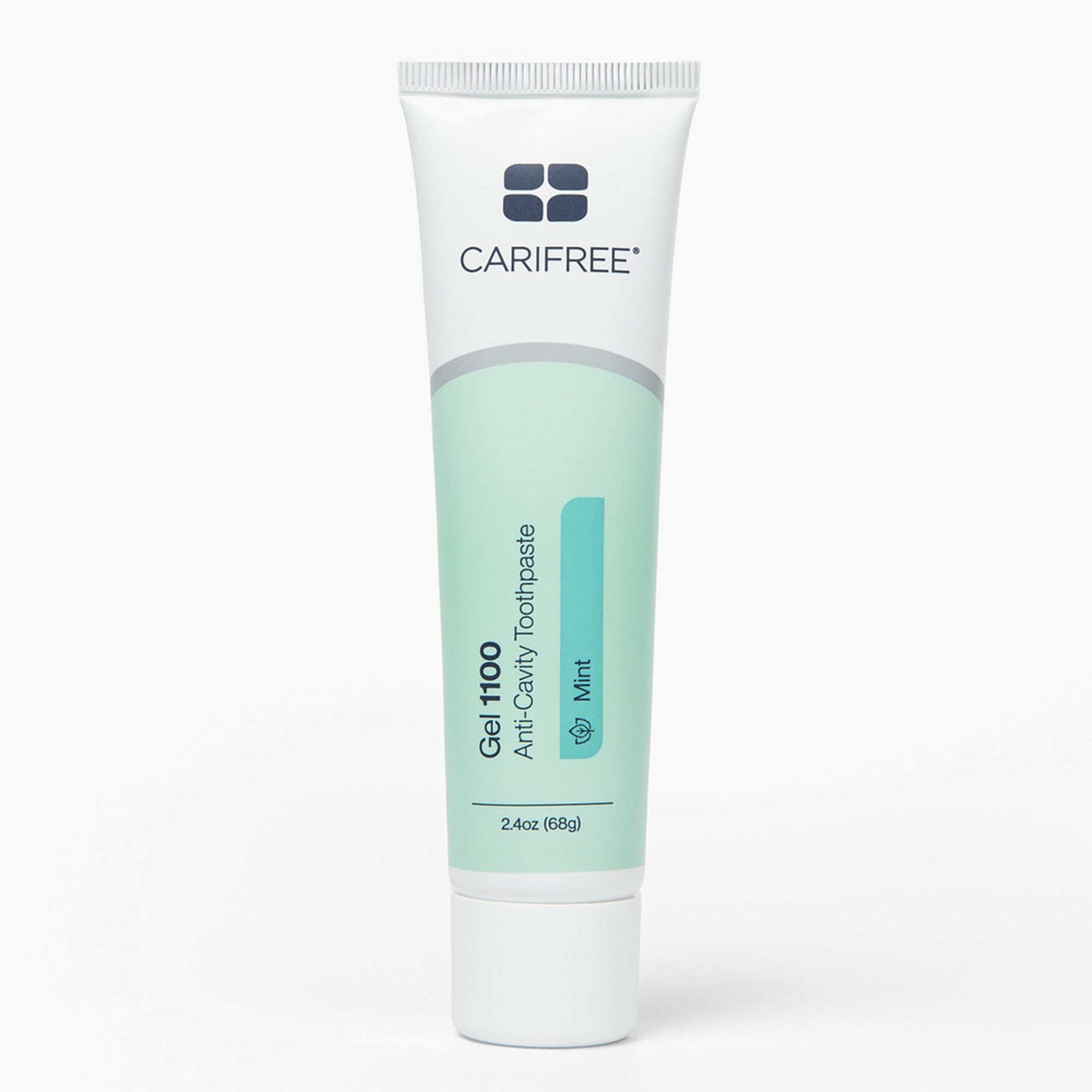 CariFree Gel 1100 (Mint) Anti-Cavity Fluoride Toothpaste with - Product Imagery