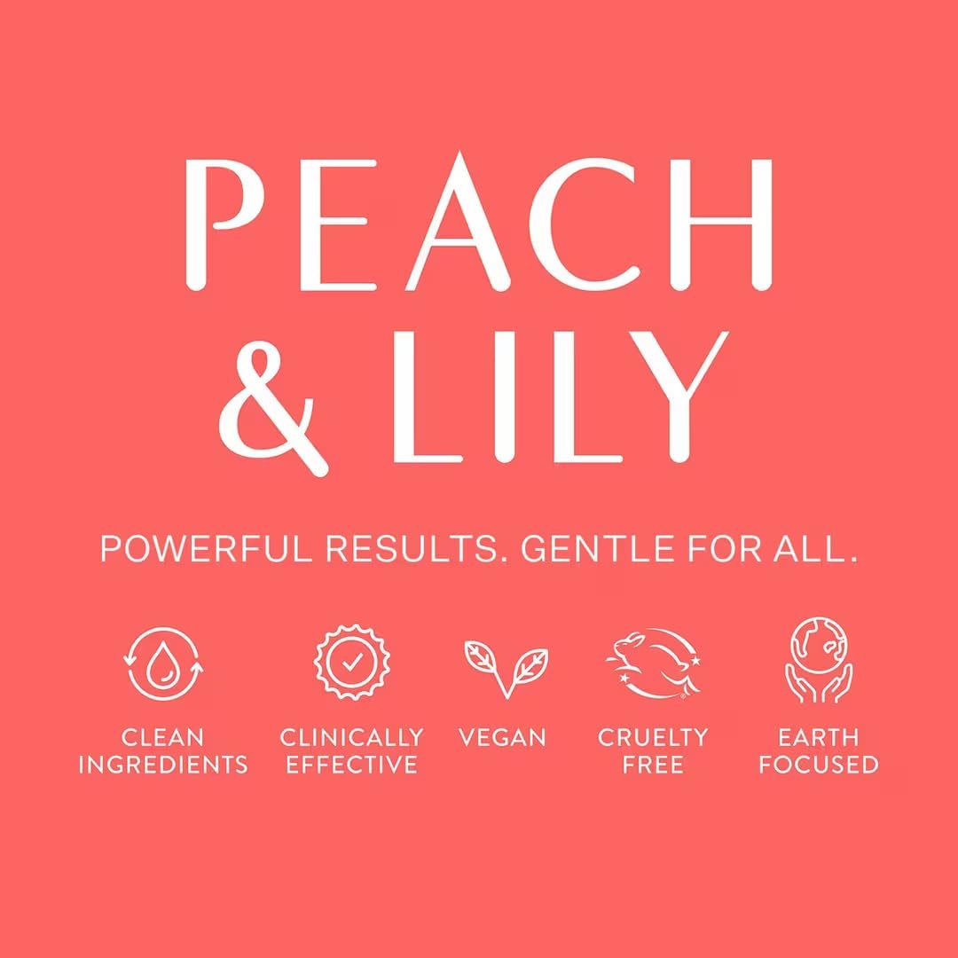 Peach & Lily - Power Calm Hydrating Gel Cleanser (3.38 oz) - Face Wash & Facial Cleanser - Light Makeup Remover - Chamom