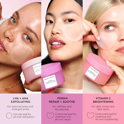 Glow Recipe Vitamin C Brightening Toner Pads - Korean Vitamin C - Product Imagery