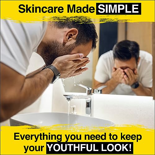 Lumin Korean Skincare kit for Men | Complete 6 Piece Face Care - Product Imagery