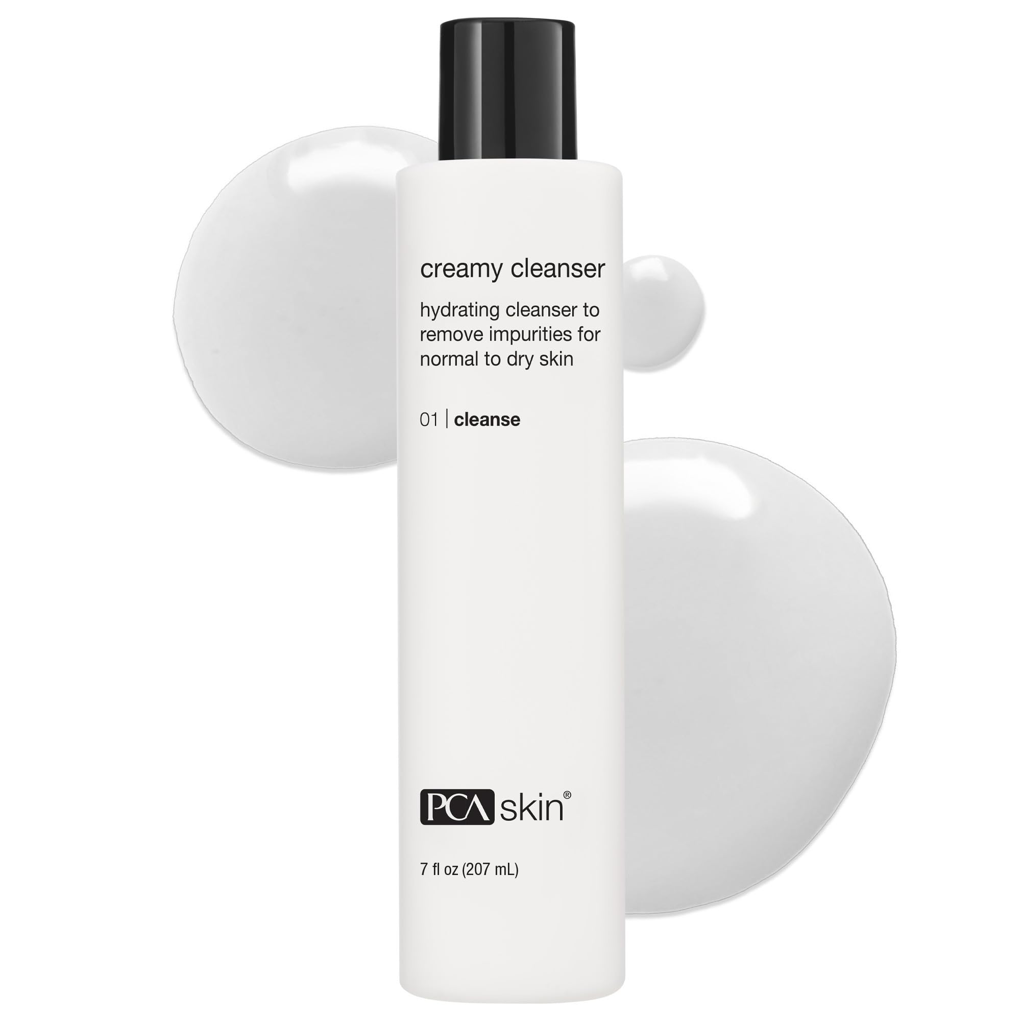 PCA SKIN Creamy Face Cleanser for Dry and Sensitive Skin, 7 oz