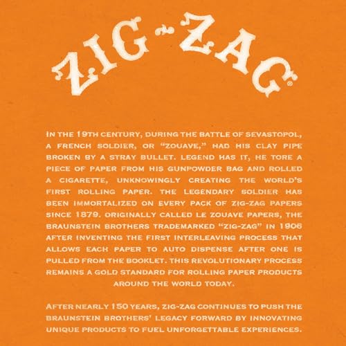 Zig-Zag Pre Rolled Cones Unbleached King Size 109mm 24 Pack - Product Imagery