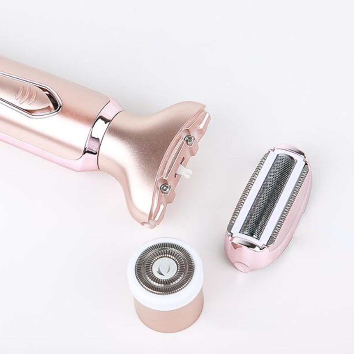 VOSAREA Women Electric Hair Remover with Two Cutter Heads, 5v 3w – full view