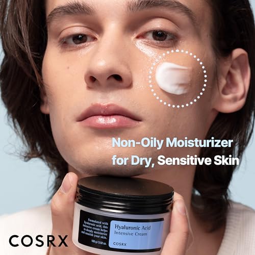 COSRX Hyaluronic Acid Cream, Daily Moisturizer for Sensitive - Product Imagery