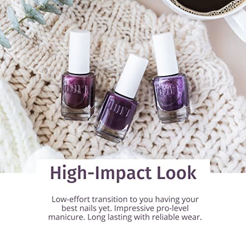 duri Nail Polish – Warm Color Collection, Glossy Finish, Fast - Product Imagery