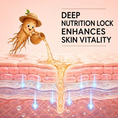 Esfolio made in Korea Red Ginseng Serum 1.69 Fl Oz, Lightweight - Product Imagery