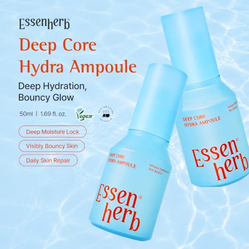 Deep Core Hydra Ampoule – Plant-Based Phyto Mucin (1.69 fl.oz) - Product Imagery