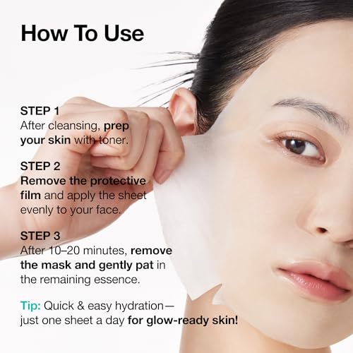 Anua PDRN Hyaluronic Acid Capsule 100 Serum Mask, 10ea - Product Imagery