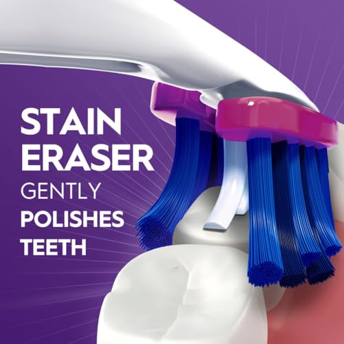 Oral-B 3D White Deep Stain Remover toothbrushes, 6 Count - Product Imagery