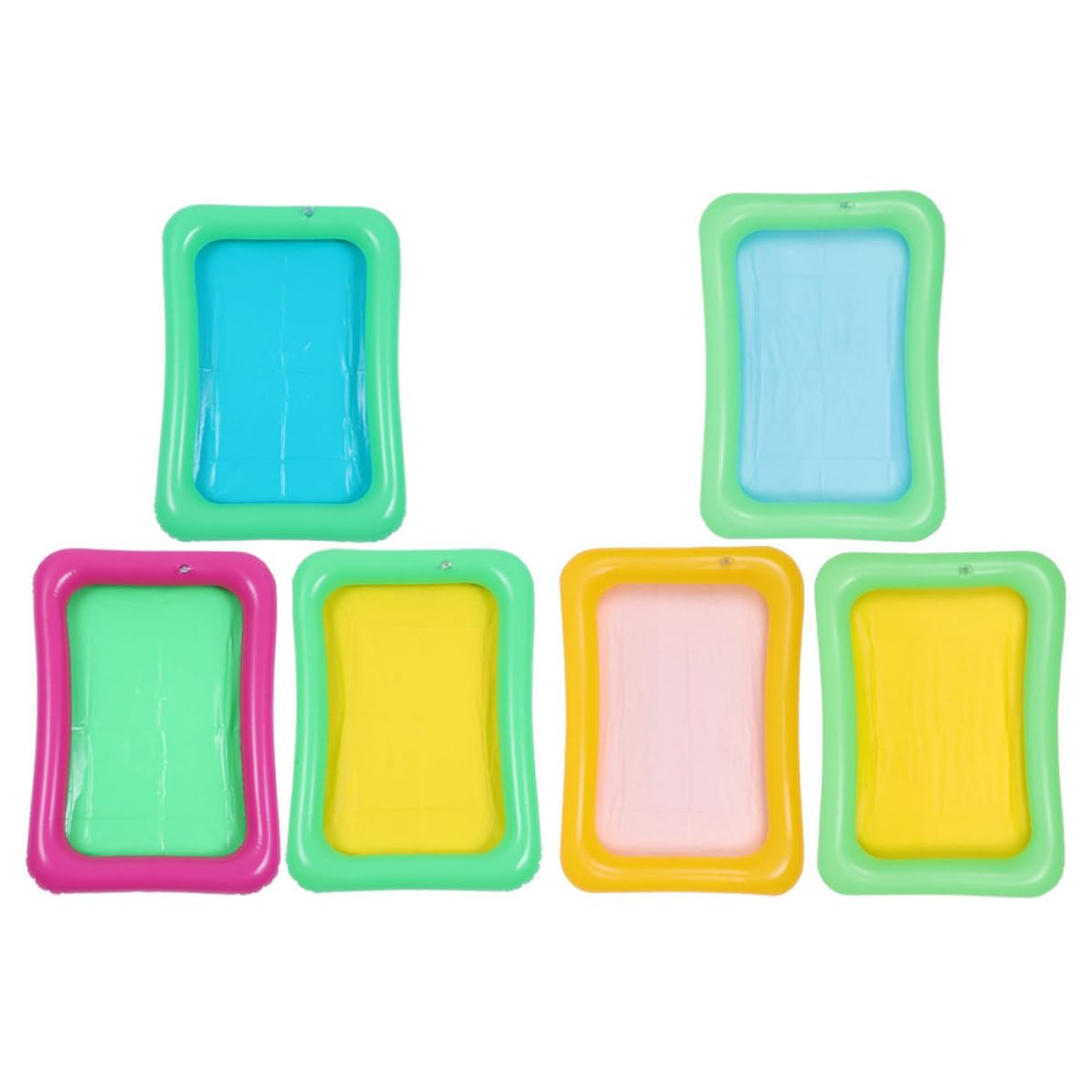 HOLIDYOYO 6 Piece Inflatable Buffet Cooler Serving Tray Set for Parties – product photo (Serving Trays)
