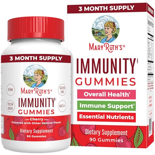 Mary Ruth's 5-1 Immunity Gummies with Elderberry for Kids & - Product Imagery