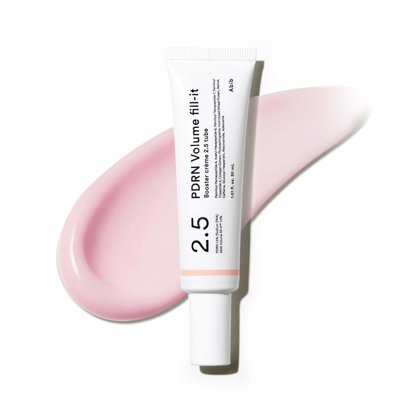 Abib PDRN Volume fill-it Booster Cream 2.5 tube | Facial Volume - Product Imagery
