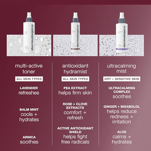 Dermalogica Antioxidant Hydramist, Anti-Aging Toner Spray - Product Imagery