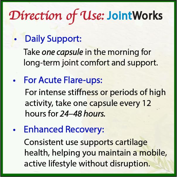 Bodymune JointWorks – Organic Joint & Muscle Support Supplement - Product Imagery