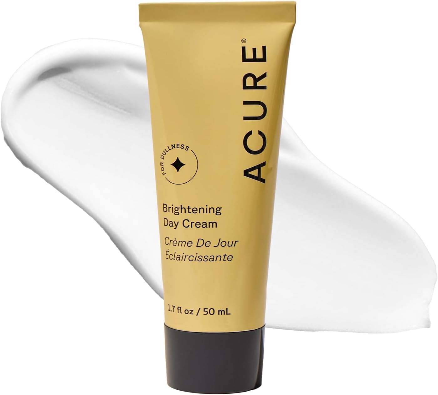 Acure Brightening Day Cream - Cica Cream, Facial Lotion - 1.7 fl - Product Imagery