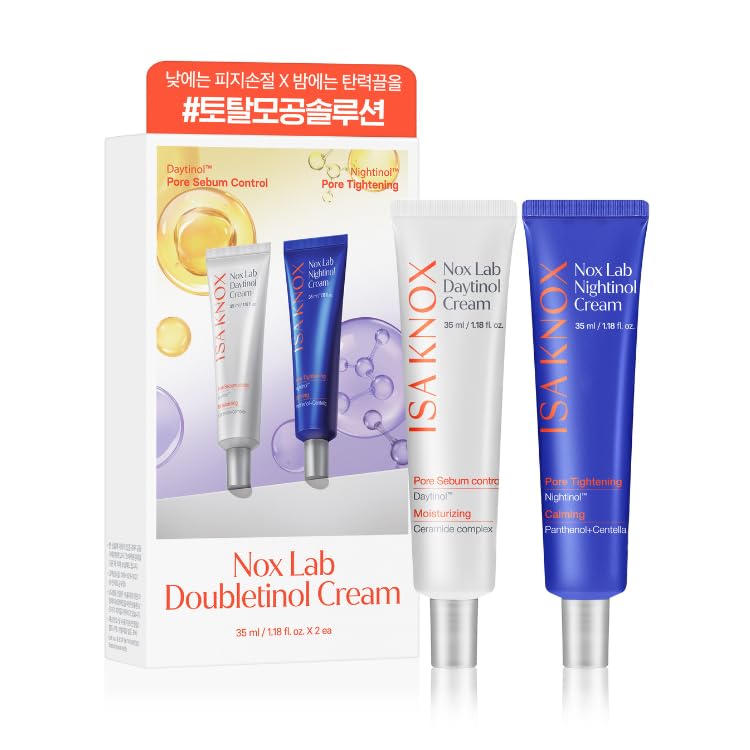 Isa Knox Nox Lab Doubletinol Cream Set (Pack of 2, 2.36 fl oz) - - Product Imagery