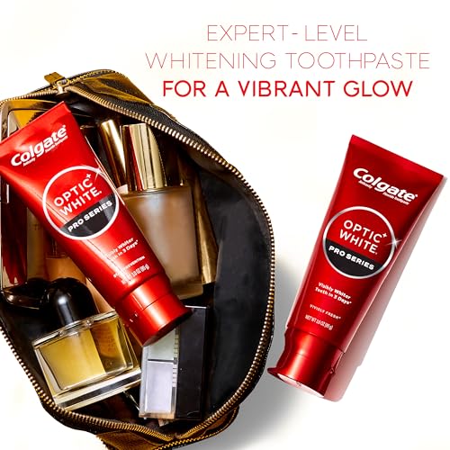 Colgate Optic White Pro Series Stain Prevention Hydrogen - Product Imagery