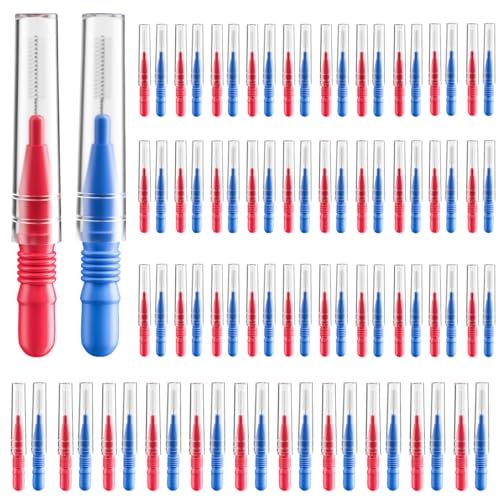 RAZOKO Interdental Brush, Flossing Head,Easy Use Tooth Cleaning - Product Imagery