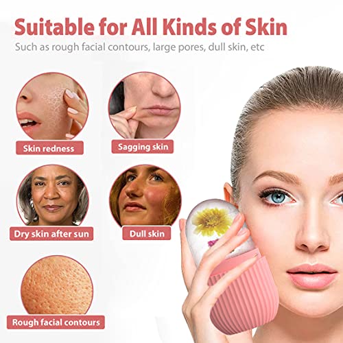 XHJRI Ice Cube Roller Massager for Face, Eyes and Neck Naturally - Product Imagery