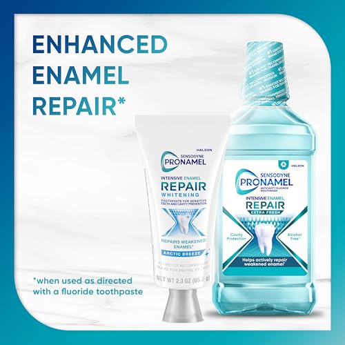 Sensodyne Pronamel Intensive Enamel Repair Whitening Toothpaste, - Product Imagery