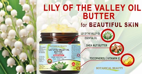 Botanical Beauty LILY OF THE VALLEY OIL BUTTER 100% Natural 4 - Product Imagery