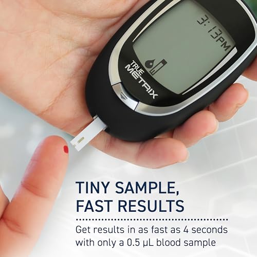TRUE METRIX Self Monitoring Blood Glucose Test Strips, 100 Count - Product Imagery