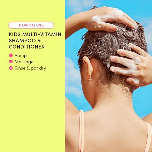 Evereden Kids Travel Set, 5-Piece Skin, Hair & Body Care, - Product Imagery