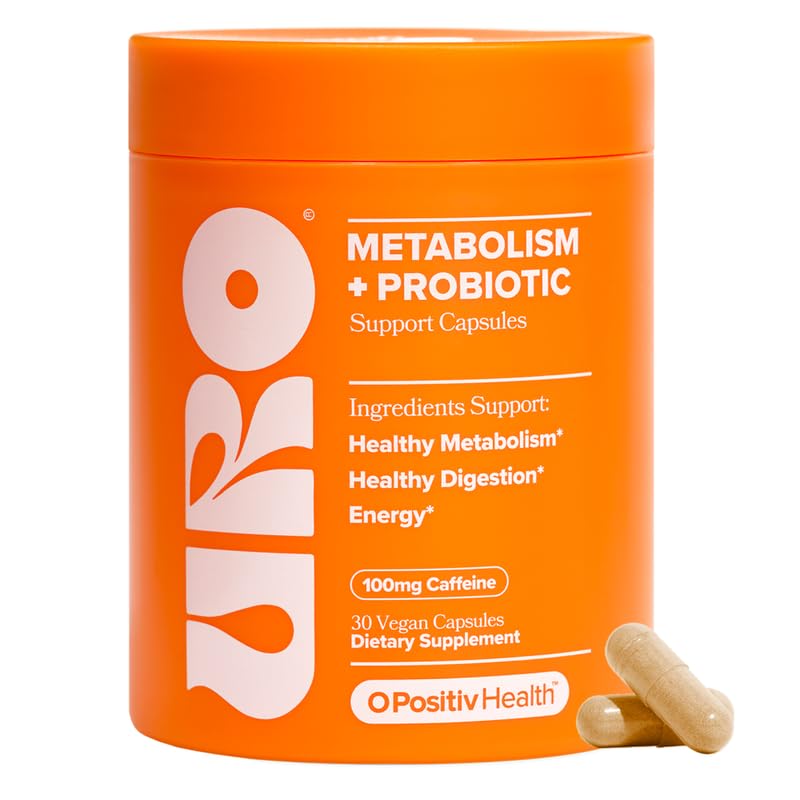 URO Metabolism + Probiotic for Energy & Gut with Chromium – 30-Day Supply