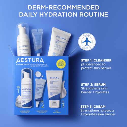 AESTURA ATOBARRIER65 Mini Bestsellers Trial Kit, Korean Skincare - Product Imagery