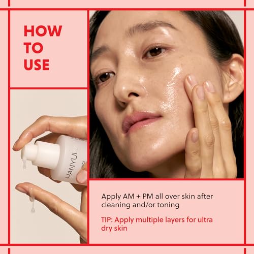 HANYUL Red Rice Hydrating Serum with Vegan Ceramide & Squalane | - Product Imagery